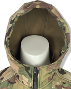 Куртка тактическая SoftShell зимняя мультикам размер XXL - изображение 7