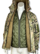 Куртка тактическая SoftShell зимняя мультикам размер M - изображение 5
