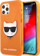 Панель Karl Lagerfeld Glitter Choupette Fluo do Apple iPhone 12 Pro Max Orange (3666339003128) - зображення 1