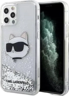 Панель Karl Lagerfeld Glitter Choupette Head do Apple iPhone 12/ 12 Pro Silver (3666339119058) - зображення 3