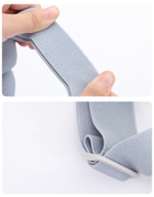 Умный корсет для спины с вибрацией для коррекции осанки Qing Jie Серый - изображение 5
