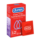 Презервативи Durex Fetherlite Elite ультратонкі 12 шт (5010232964617) - зображення 1