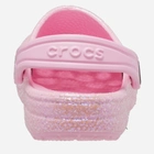 Crocsy dziecięce dla dziewczynki Crocs Classic Glitter Clog TCR206992 23-24 Różowe (196265255412) - obraz 5