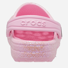 Дитячі крокси для дівчинки Crocs Classic Glitter Clog TCR206992 24-25 Рожеві (196265255429) - зображення 5