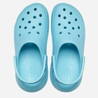 Дитячі крокси для дівчинки Crocs Classic Crush Clog CR207521 33-34 Блакитні (196265304943) - зображення 4