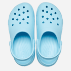Дитячі крокси для дівчинки Crocs Classic Crocs Cutie Clog KCR207708 34-35 Блакитні (196265221813) - зображення 3
