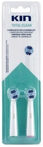 Wymienne głowice dla elektrycznej szczoteczki do zębów Kin Electric Toothbrush Total Clean Replacement 2 szt (8436026213865) - obraz 1
