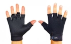 Тактичні рукавички з відкритими пальцями 5.11 BC-4379 р. М Чорний - зображення 1