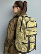 Тактичний рюкзак для військових РЮК05 55-60 л. Хакі мілітарі - зображення 1