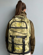 Тактический рюкзак для военных РЮК05 55-60 л. Хаки милитари - изображение 2