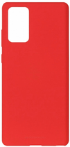 Панель Goospery Mercury Silicone для Samsung Galaxy Note 20 Red (8809745576557)