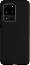 Etui Goospery Mercury Silicone do Samsung Galaxy S20 Ultra Czarny (8809685000839) - obraz 2