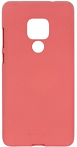 Etui Goospery Mercury Soft do Huawei Mate 20 Różowy (8809640694271) - obraz 1