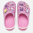 Дитячі крокси для дівчинки Crocs Classic Hello Kitty Clog TCR208025 23-24 Рожеві (196265184989) - зображення 4