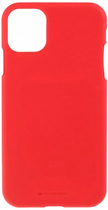 Etui Goospery Mercury Soft do Apple iPhone 11 Czerwony (8809684927502) - obraz 1