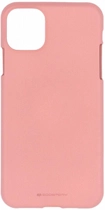 Etui Goospery Mercury Soft do Apple iPhone 12/12 Pro Różowy (8809745631621) - obraz 1