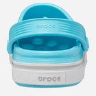 Дитячі крокси для дівчинки Crocs Off Court Clog KCR208477 30-31 Блакитні (196265324989) - зображення 4