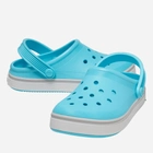 Дитячі крокси для дівчинки Crocs Off Court Clog KCR208477 34-35 Блакитні (196265325016) - зображення 2