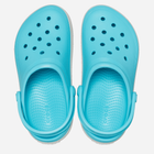 Дитячі крокси для дівчинки Crocs Off Court Clog TCR208479 22-23 Блакитні (196265325245) - зображення 3