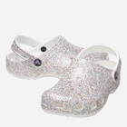 Дитячі крокси для дівчинки Crocs Classic Sprinkle Glitter Clogt CR208571 27-28 Білі (196265326075) - зображення 2