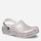 Дитячі крокси для дівчинки Crocs Classic Sprinkle Glitter Clogk CR208574 29-30 Білі (196265326464) - зображення 4