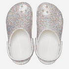 Crocsy dziecięce dla dziewczynki Crocs Classic Sprinkle Glitter Clogk CR208574 30-31 Białe (196265326471) - obraz 3