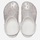 Дитячі крокси для дівчинки Crocs Classic Sprinkle Glitter Clogk CR208574 34-35 Білі (196265326501) - зображення 3