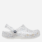Дитячі крокси для дівчинки Crocs Classic Starry Glitter Clog KCR208619 32-33 Білі (196265332953) - зображення 1