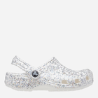 Chodaki dziecięce dla dziewczynki Crocs Classic Starry Glitter Clog TCR208620 25-26 Białe (196265333073)