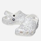 Chodaki dziecięce dla dziewczynki Crocs Classic Starry Glitter Clog TCR208620 25-26 Białe (196265333073) - obraz 2