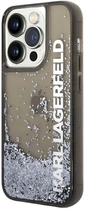 Панель Karl Lagerfeld Liquid Glitter Elong для Apple iPhone 14 Pro Max Black (3666339091576) - зображення 2