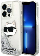 Панель Karl Lagerfeld Glitter Choupette Head для Apple iPhone 14 Pro Max Silver (3666339086954) - зображення 3