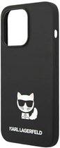 Etui Karl Lagerfeld Silicone Choupette Body do Apple iPhone 14 Pro Max Black (3666339076580) - obraz 4