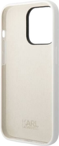 Etui Karl Lagerfeld Silicone Choupette do Apple iPhone 14 Pro Max White (3666339086794) - obraz 4