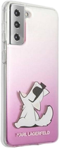 Etui Karl Lagerfeld Choupette Fun do Samsung Glalaxy S21 Plus Pink (3700740496978) - obraz 3