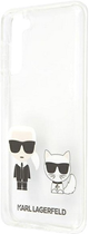 Etui Karl Lagerfeld Karl&Choupette do Samsung Glalaxy S21 Plus Transparent (3666339003357) - obraz 3