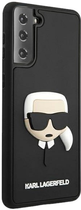 Панель Karl Lagerfeld 3D Rubber Karl`s Head для Samsung Glalaxy S21 Plus Black (3666339003388) - зображення 1