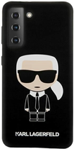 Etui Karl Lagerfeld Silicone Ikonik do Samsung Glalaxy S21 Plus Black (3700740496824) - obraz 3