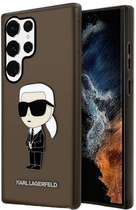 Etui Karl Lagerfeld Ikonik Karl Lagerfeld do Samsung Galaxy S23 Ultra Black (3666339117788) - obraz 1