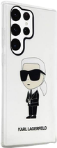 Etui Karl Lagerfeld Ikonik Karl Lagerfeld do Samsung Galaxy S23 Ultra Transparent (3666339117818) - obraz 2