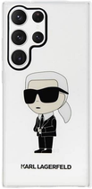 Etui Karl Lagerfeld Ikonik Karl Lagerfeld do Samsung Galaxy S23 Ultra Transparent (3666339117818) - obraz 3