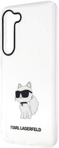 Etui Karl Lagerfeld Ikonik Choupette do Samsung Galaxy S23 Plus Transparent (3666339117719) - obraz 3