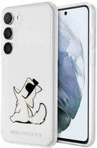 Панель Karl Lagerfeld Choupette Fun для Samsung Galaxy S23 Transparent (3666339114848) - зображення 1