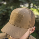 M-Tac бейсболка с липучкой и сеткой Flex рип-стоп Coyote Brown L/XL - изображение 13