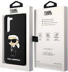 Etui Karl Lagerfeld Silicone Ikonik do Samsung Galaxy S23 Black (3666339114633) - obraz 3