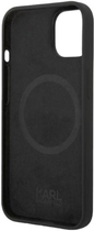 Панель Karl Lagerfeld Silicone Choupette MagSafe для Apple iPhone 14 Plus Black (3666339087739) - зображення 3