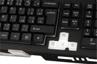 Клавіатура дротова YENKEE YKB 3200 Shadow металева зі світлодіодним підсвічуванням Чорна (YKB 3200 SHADOW) - зображення 5