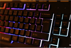 Клавіатура дротова YENKEE YKB 3200 Shadow металева зі світлодіодним підсвічуванням Чорна (YKB 3200 SHADOW) - зображення 7