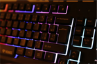 Клавіатура дротова YENKEE YKB 3200 Shadow металева зі світлодіодним підсвічуванням Чорна (YKB 3200 SHADOW) - зображення 7