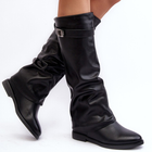 Жіночі чоботи Tercella 38 Чорні (5905677021493) - зображення 5